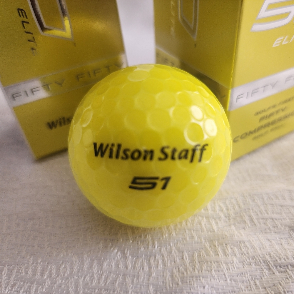 W/S 50Elite Fifty Compression  Golf Balls